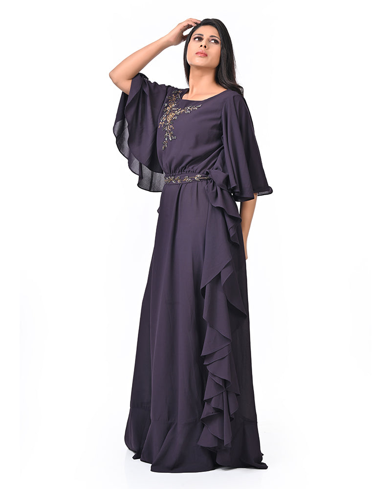 Coffee Harmony Gown