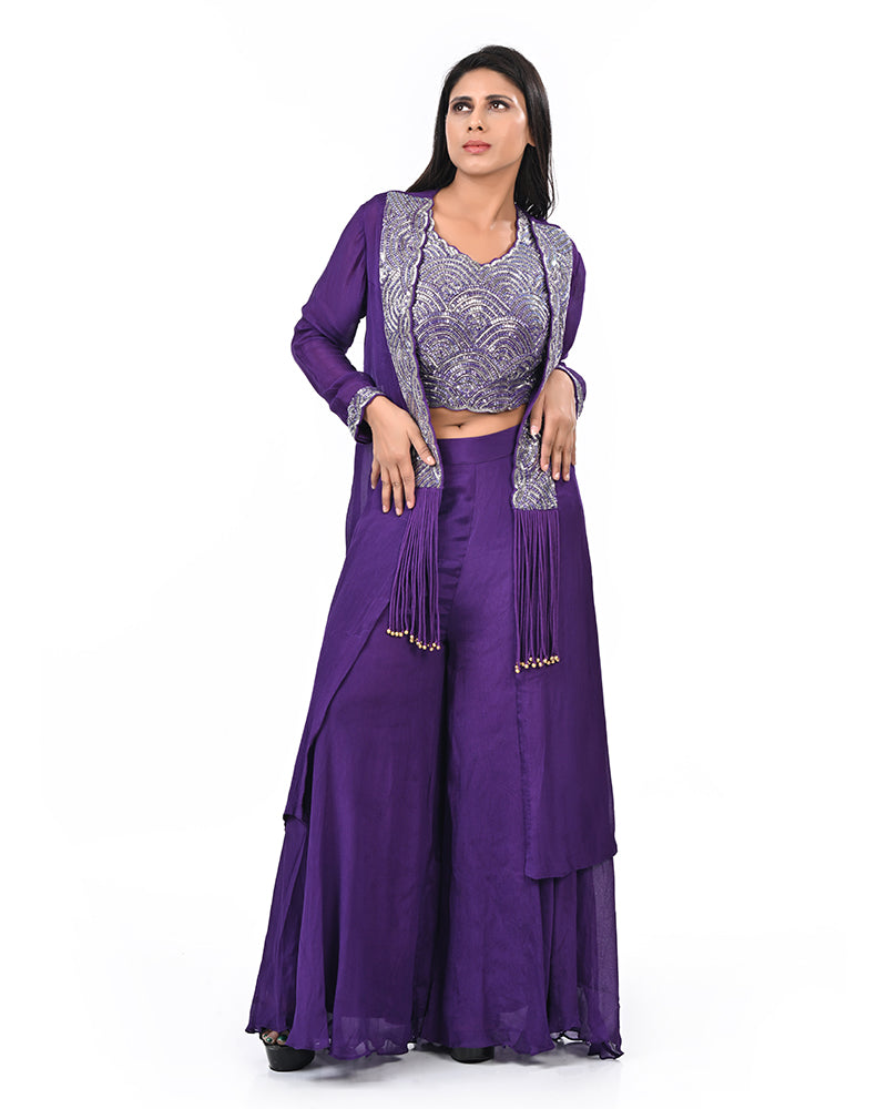 Cobalt Blue Luxe Three-Piece