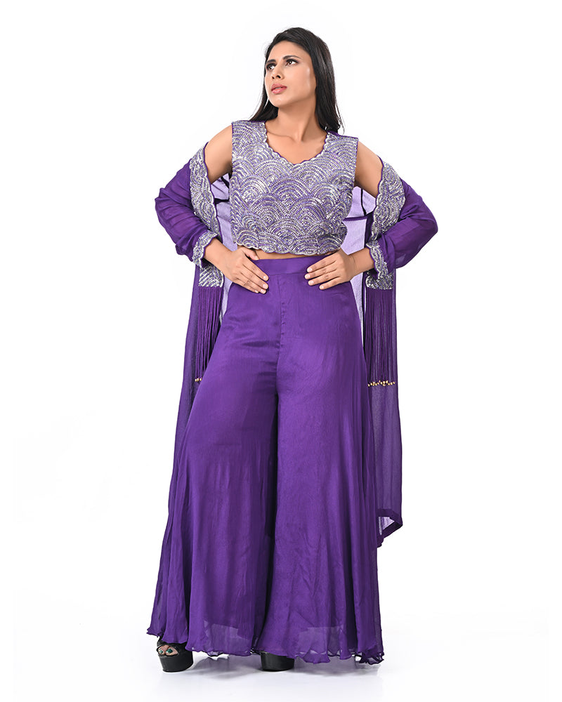Cobalt Blue Luxe Three-Piece