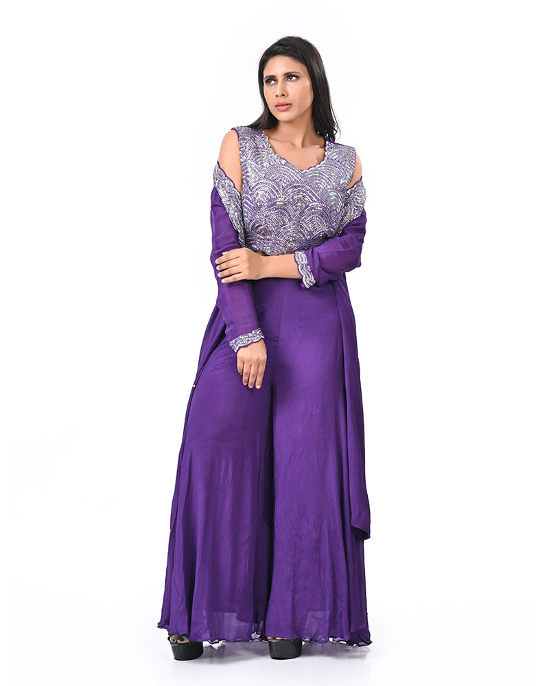 Cobalt Blue Luxe Three-Piece