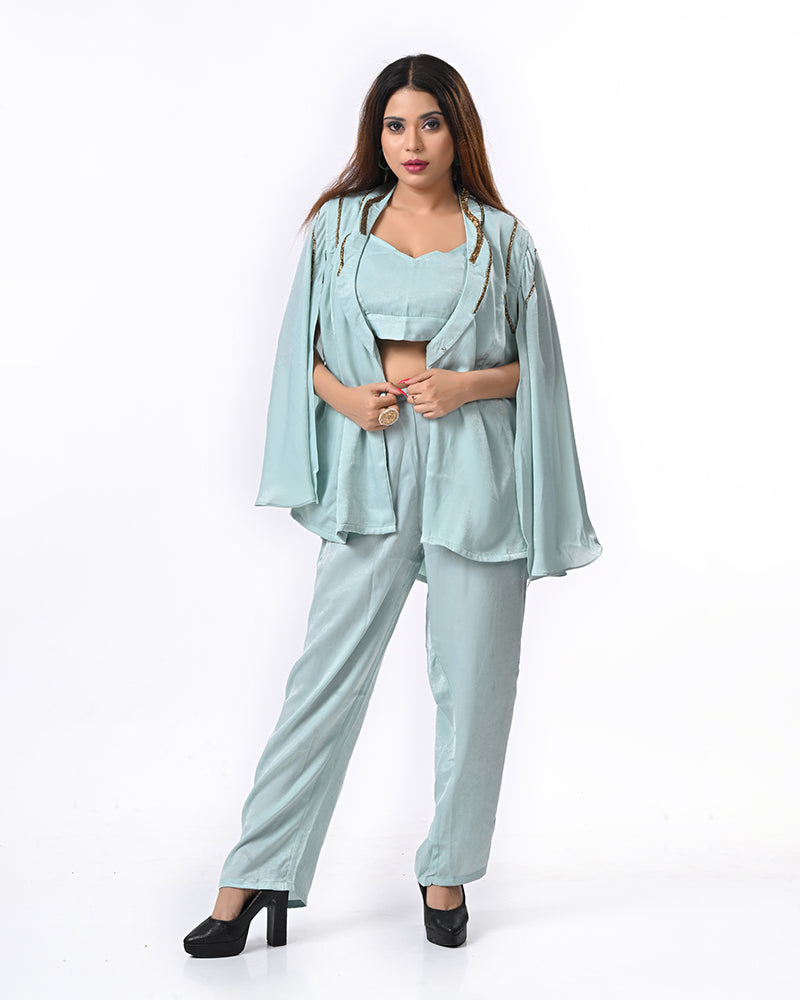 Aqua Pearl Bloom Set