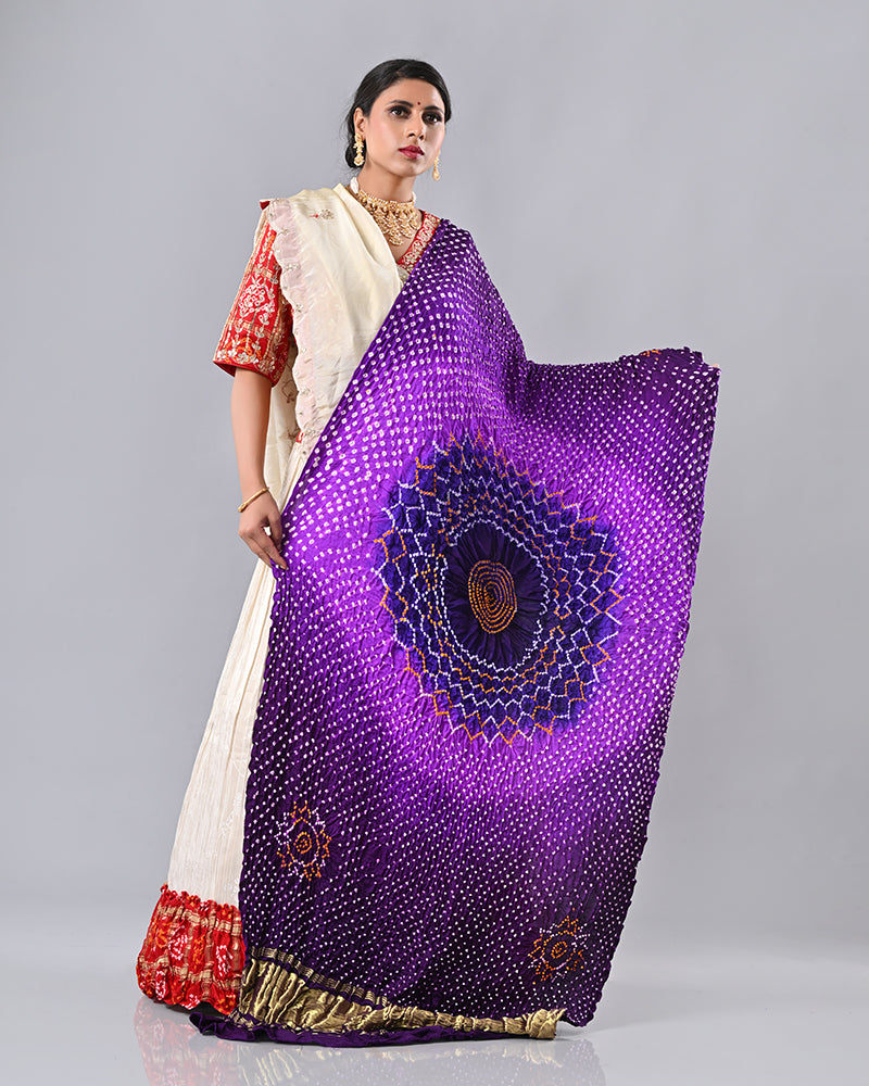 Blue Luxe Embroidered Dupatta